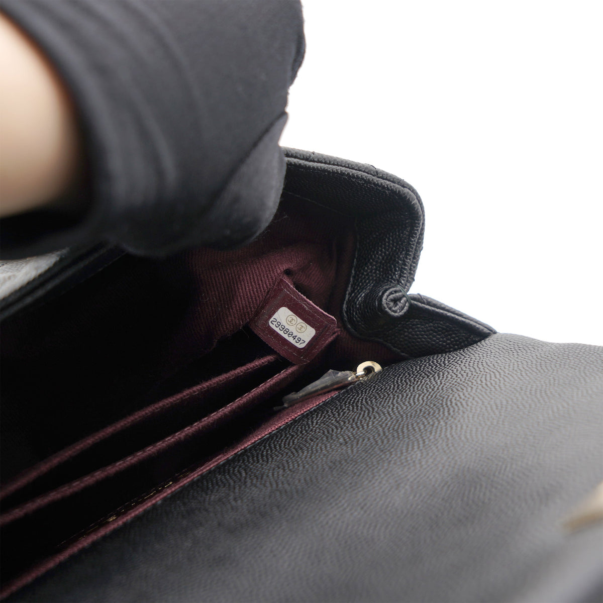 Chanel Quilted Mini Coco Handle Flap Black
