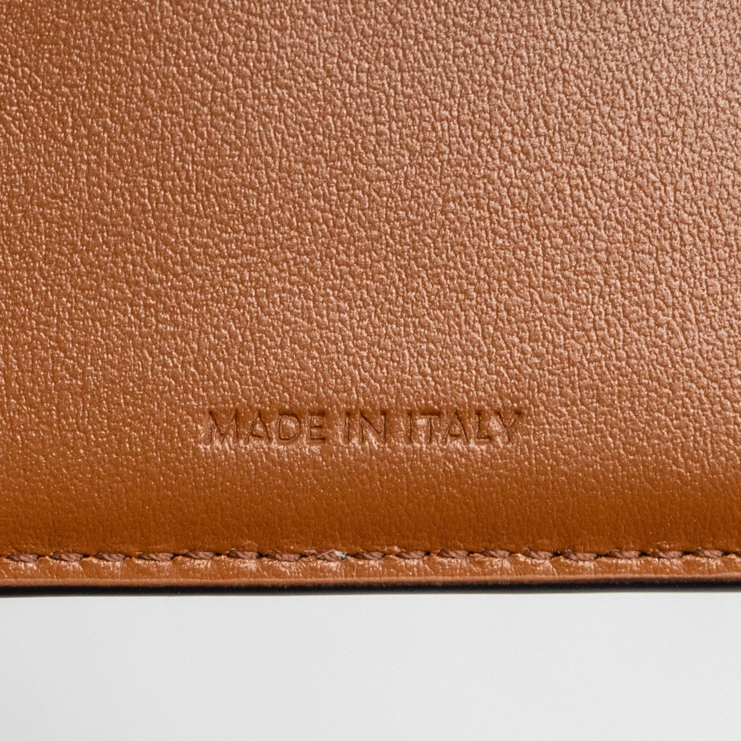 Celine Small Triomphe Flap Wallet Canvas Tan GHW