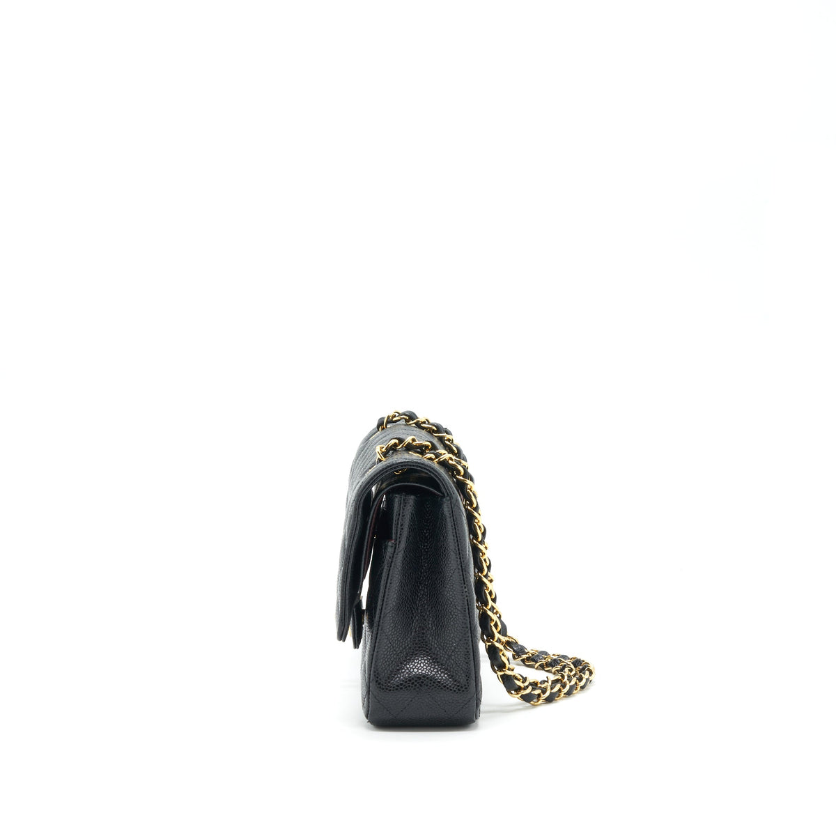 Chanel Medium Classic Double Flap Bag Caviar Black GHW