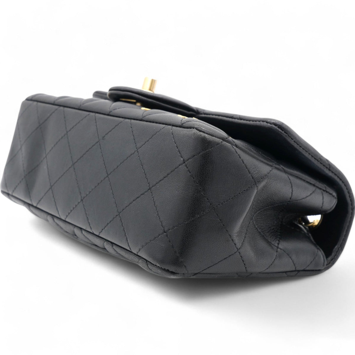 Chanel Quilted Egyptian Amulet Mini Rectangular Flap Black