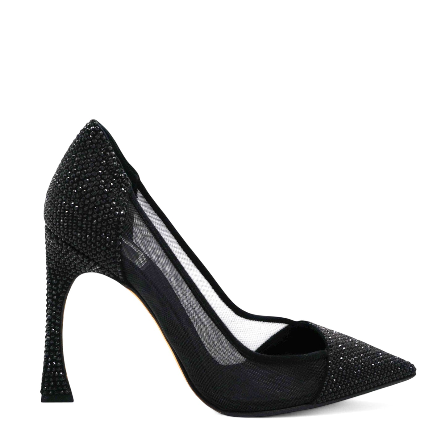 Dior Suede Mesh Songe Pumps Black Size 36.5
