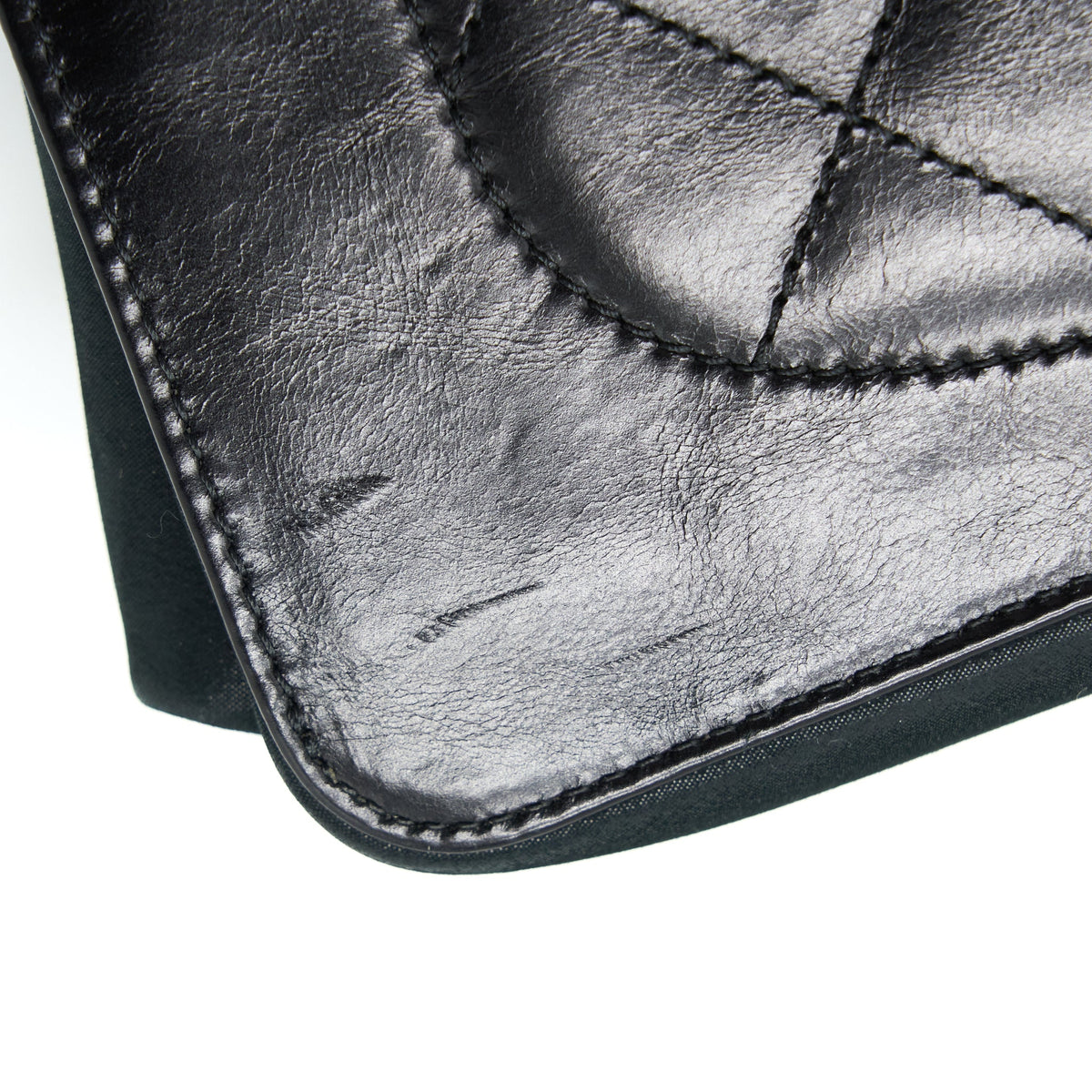 Chanel Seasonal Paris Cosmopolite Strait Lined Flap Bag Calfskin / Lambskin Black GHW