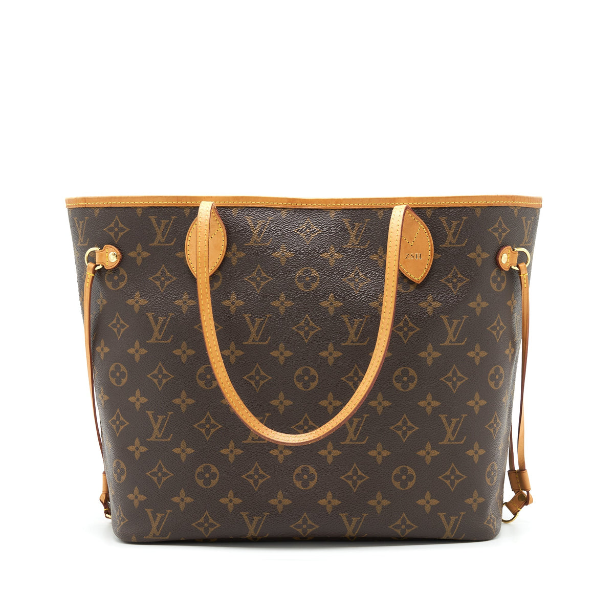 Louis Vuitton Neverfull MM Monogram Canvas Beige