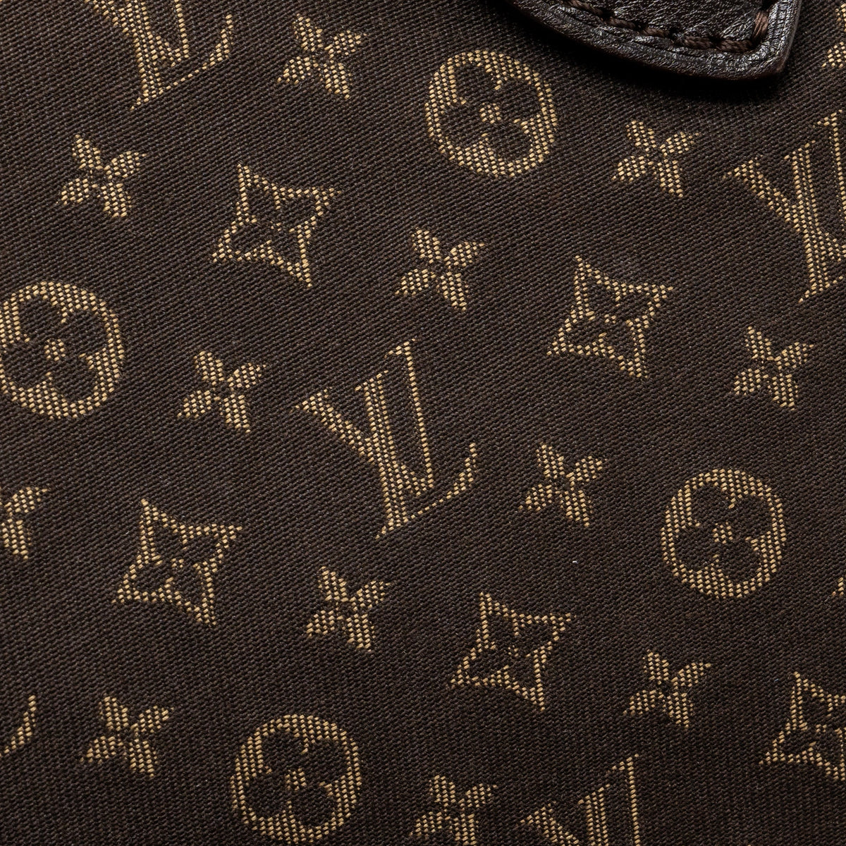 Louis Vuitton vintage neverfull MM fabric dark brown GHW