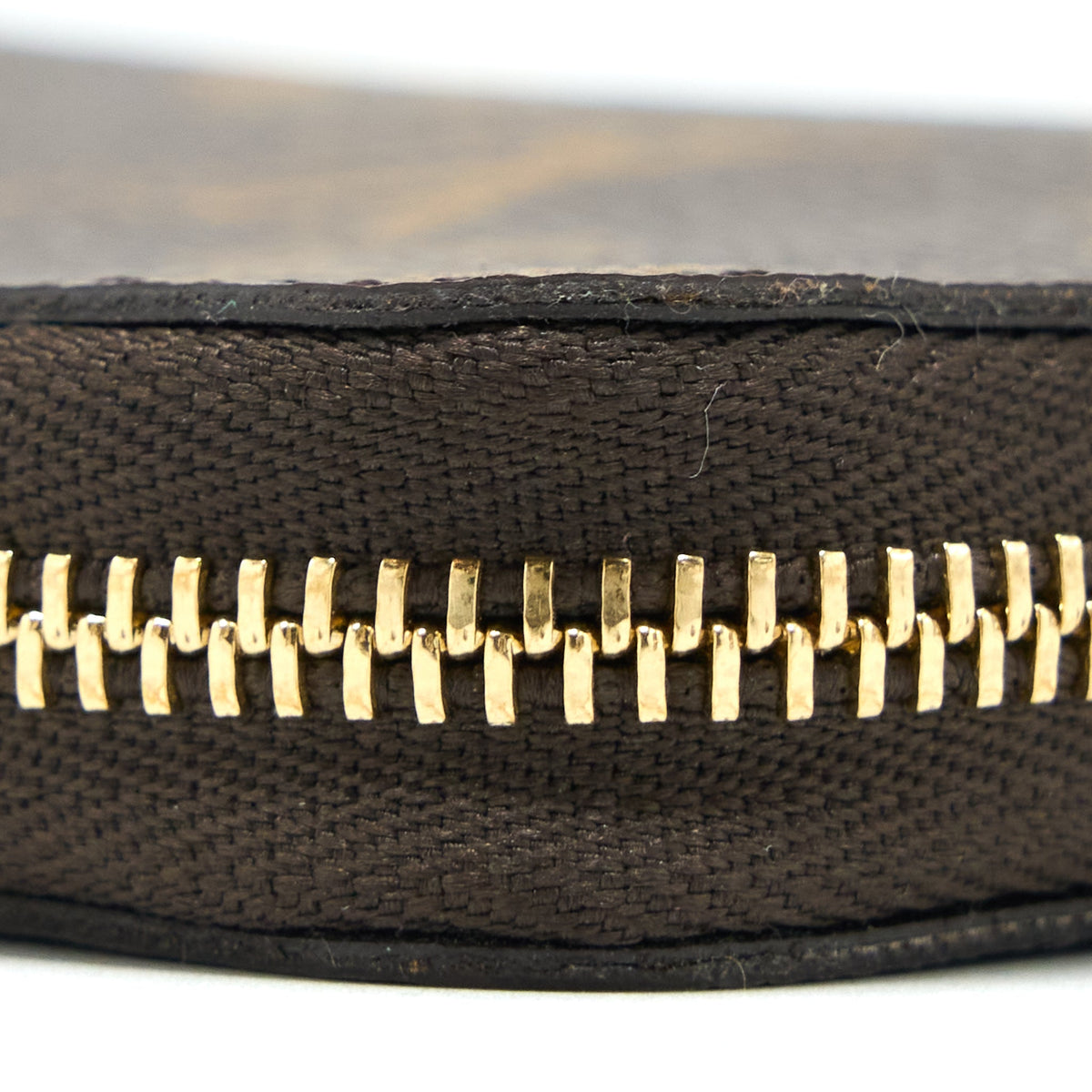 Louis Vuitton Zippy Collins Purse Monogram Canvas GHW