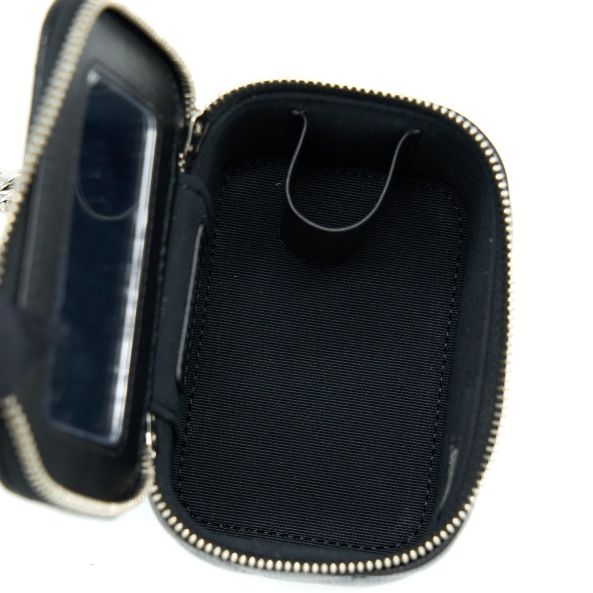 Chanel Mini Vanity With Giant Chain Caviar Black SHW