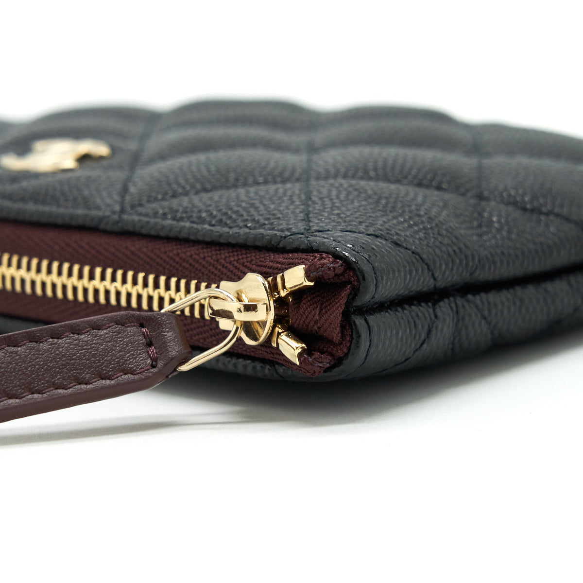 Chanel Mini Pouch Caviar Black LGHW