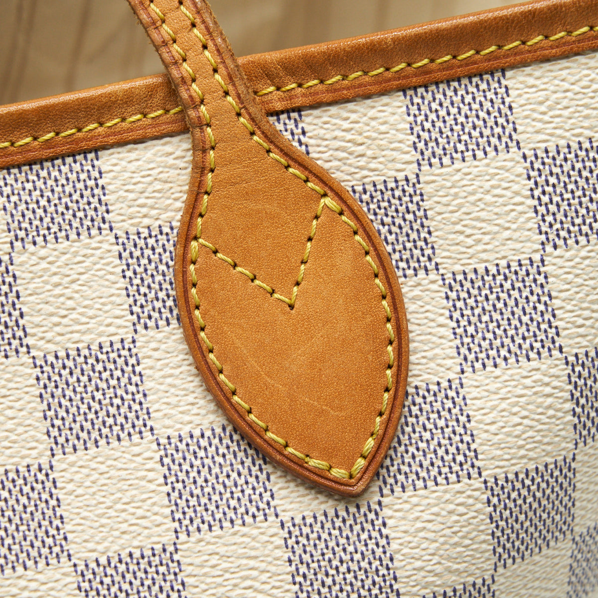 Louis Vuittom Neverfull MM Damier Azur