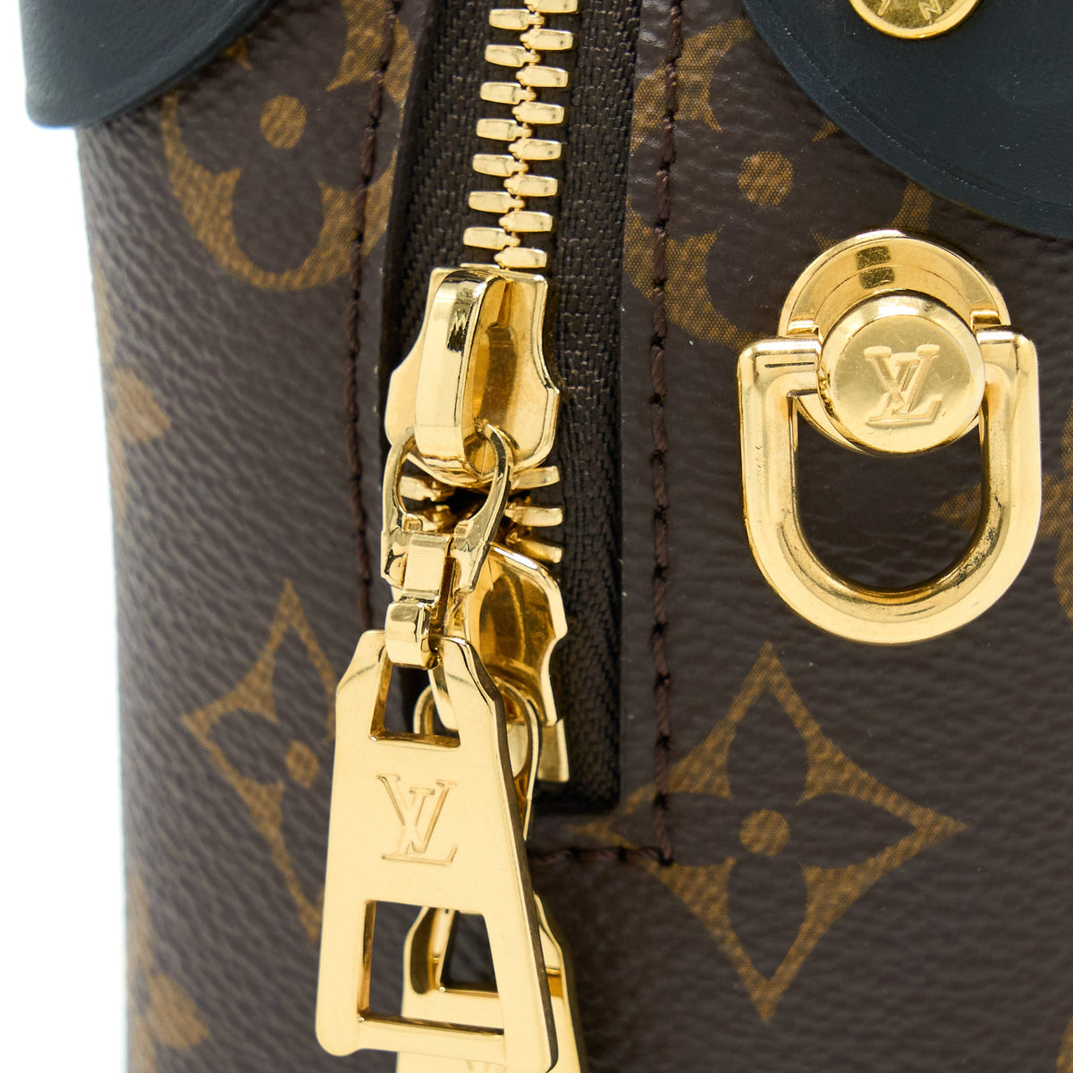 Louis Vuitton Petite Malle Souple Monogram Canvas GHW
