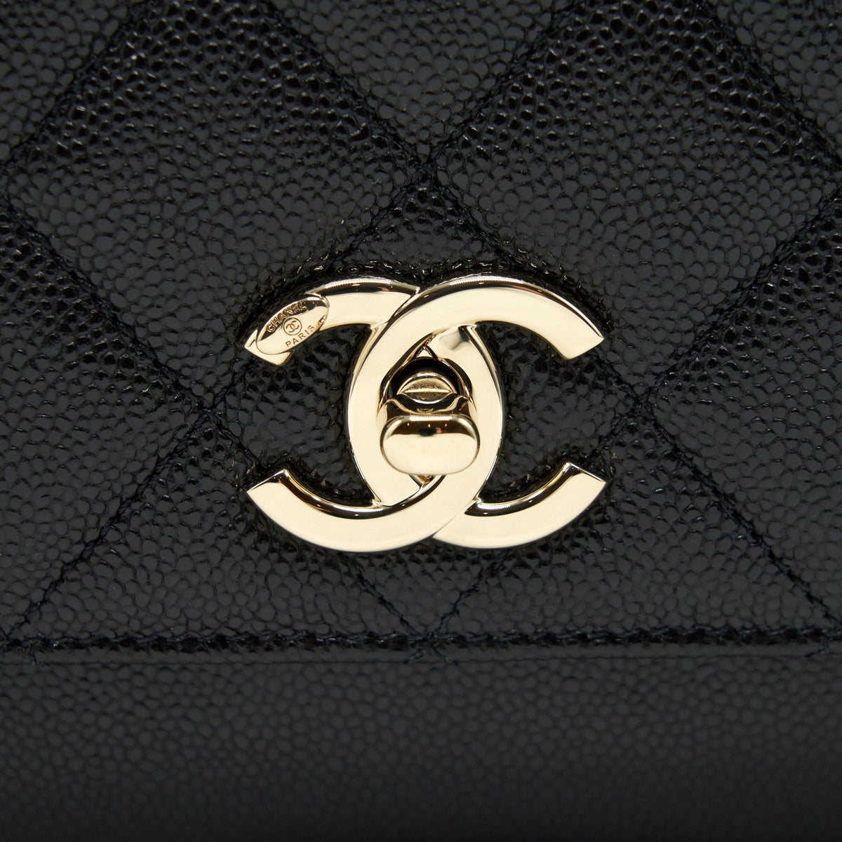 Chanel Medium Business Affinity Bag Caviar Black LGHW (Microchip)