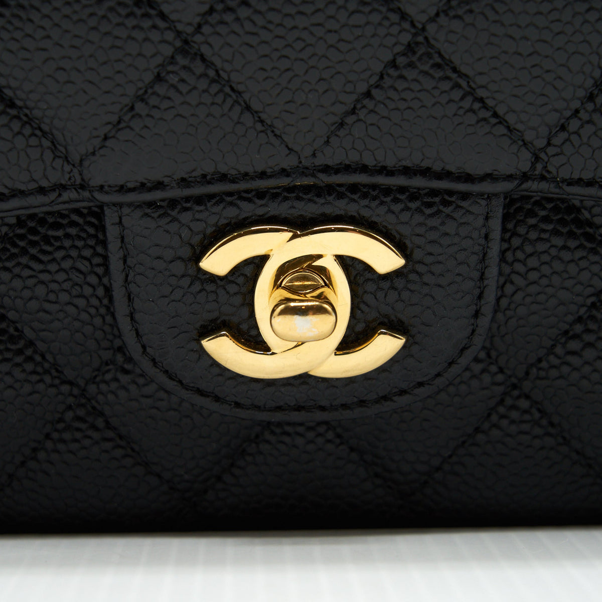 Chanel Medium Classic Double Flap Bag Caviar Black GHW