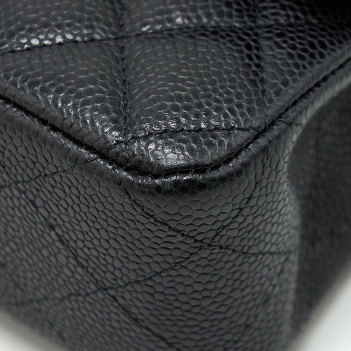 Chanel Medium Classic Double Flap Bag Caviar Black GHW