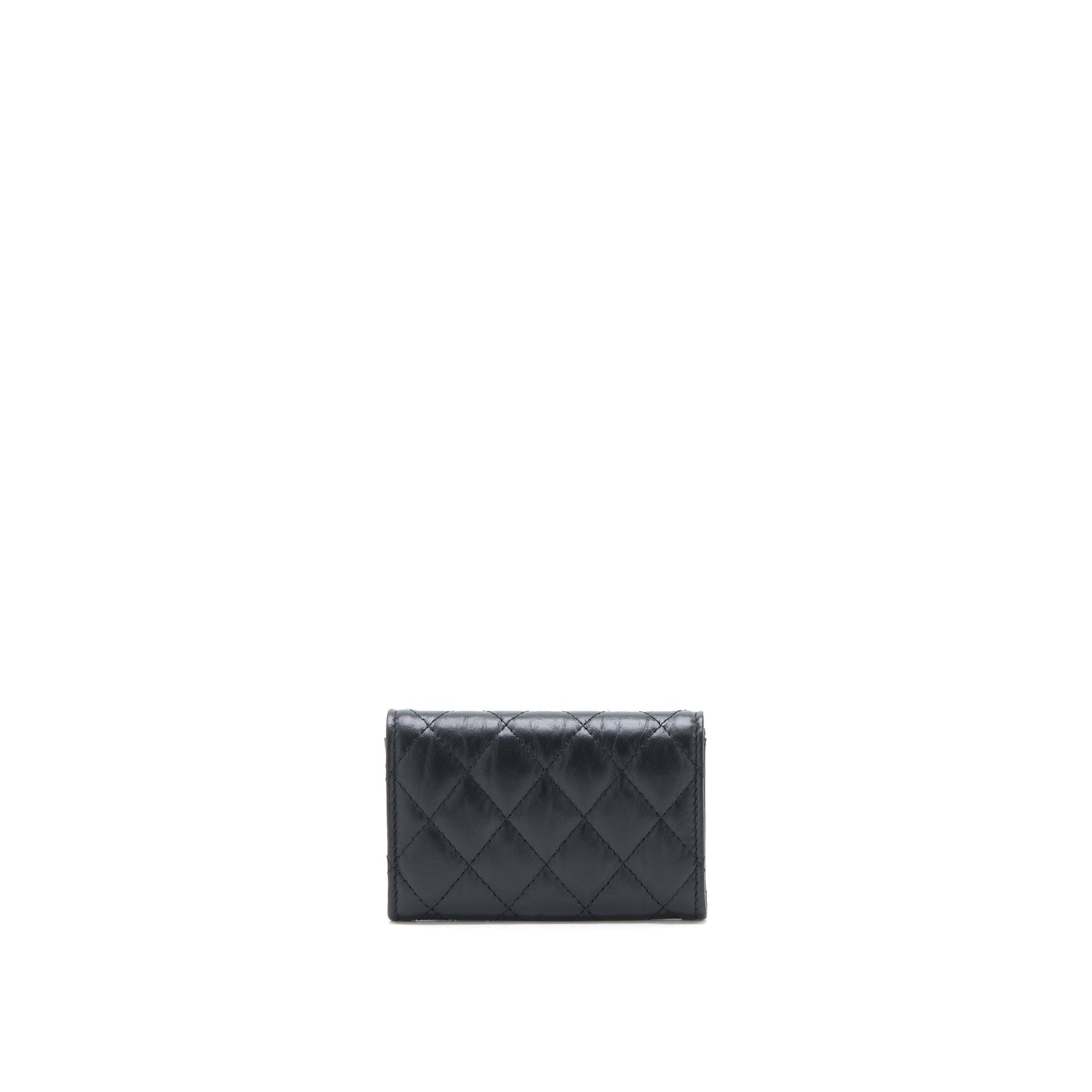 Chanel 2.55 Reissue Flap  Holder Aged Calfskin Black GHW (Microchip)