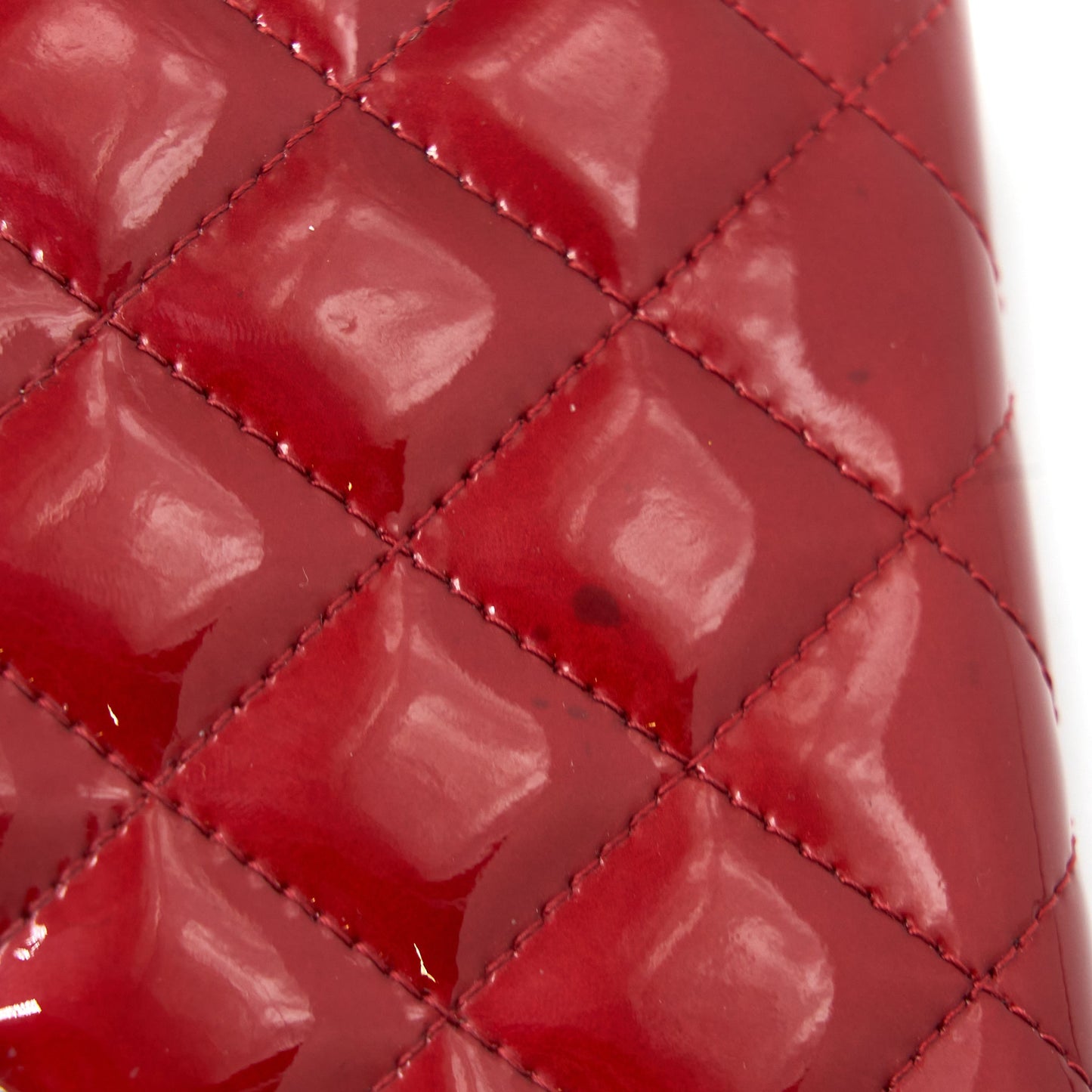 Chanel Wallet on Chain Patent Red SHW