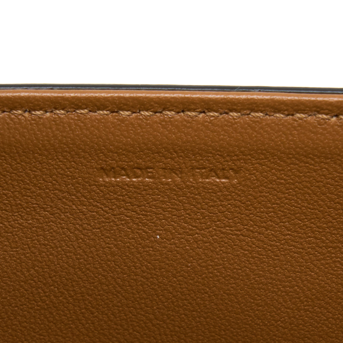Celine Medium Triomphe Bag in Textile Natural Calfskin GHW