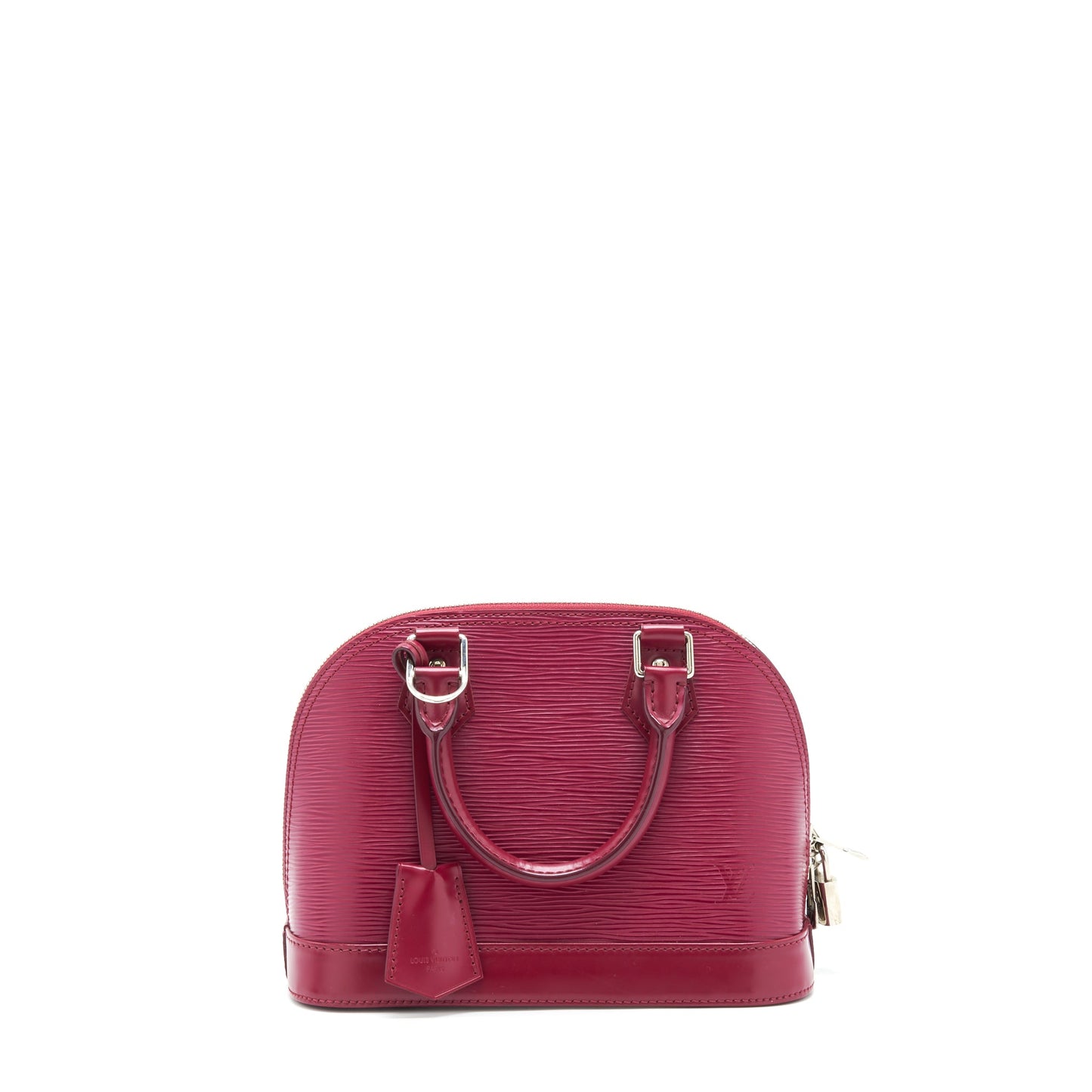 Louis Vuitton Alma BB EPI Dark Red SHW