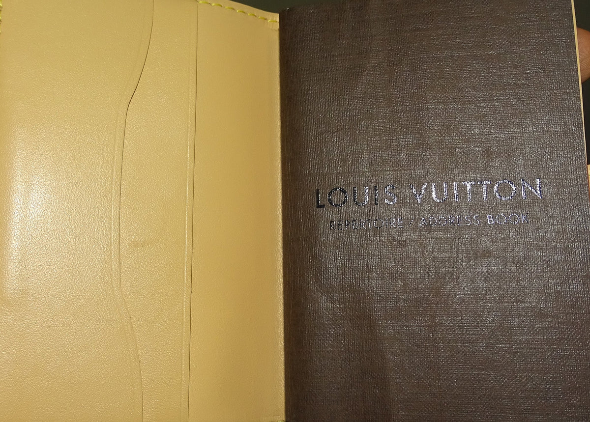 Louis Vuitton White Multicolour Monogram Canvas Mini Pocket Agenda Cover SR0014
