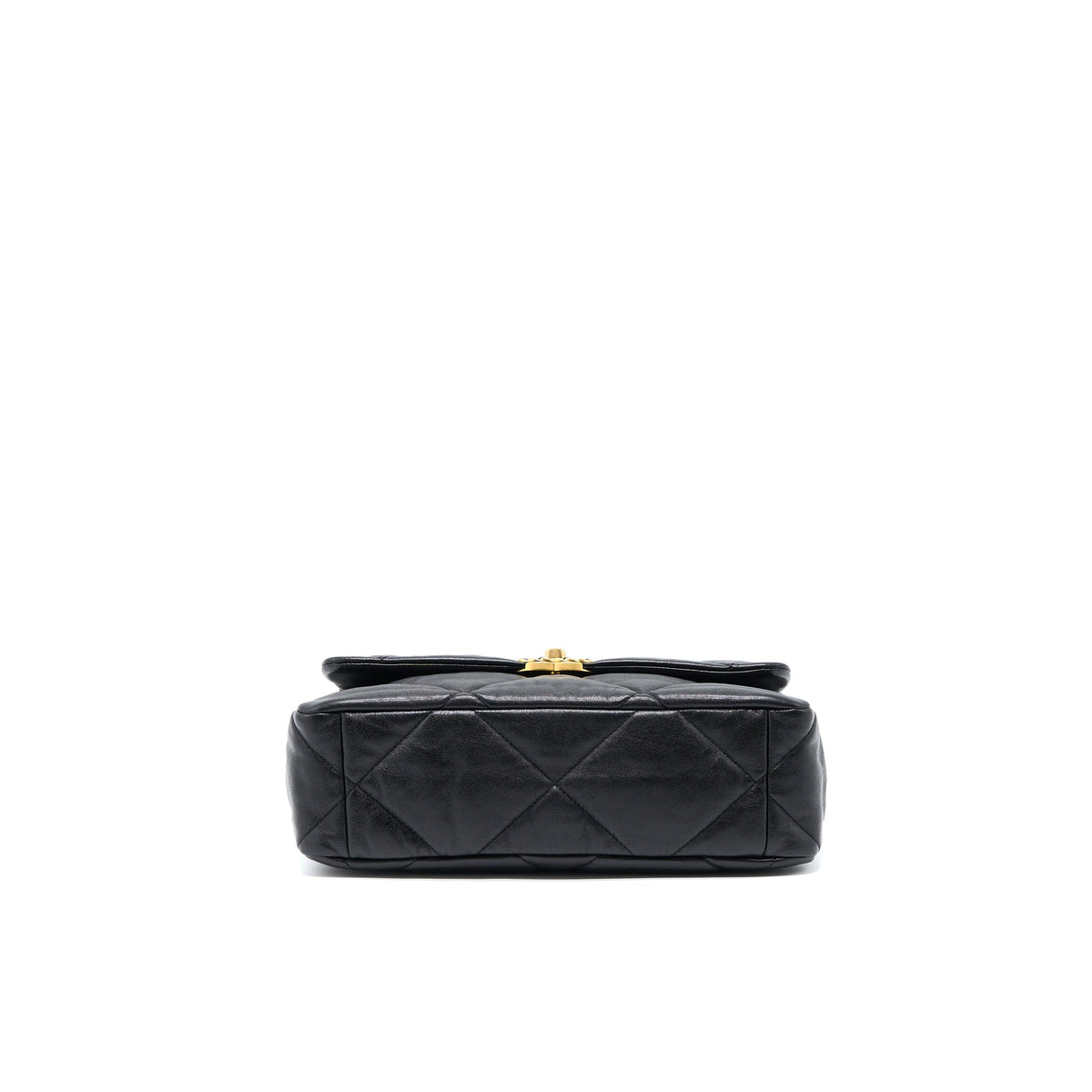 Chanel Medium 19 Bag Goatskin Black Multicolour Hardware