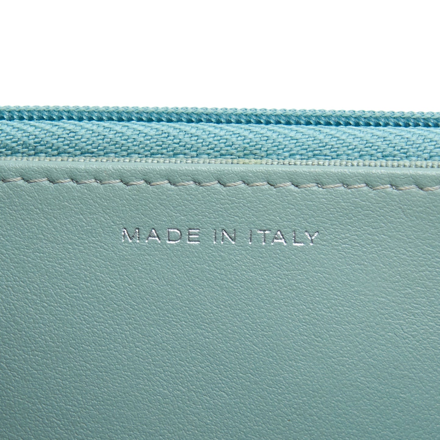 Chanel Wallet On Chain Caviar Light Blue SHW