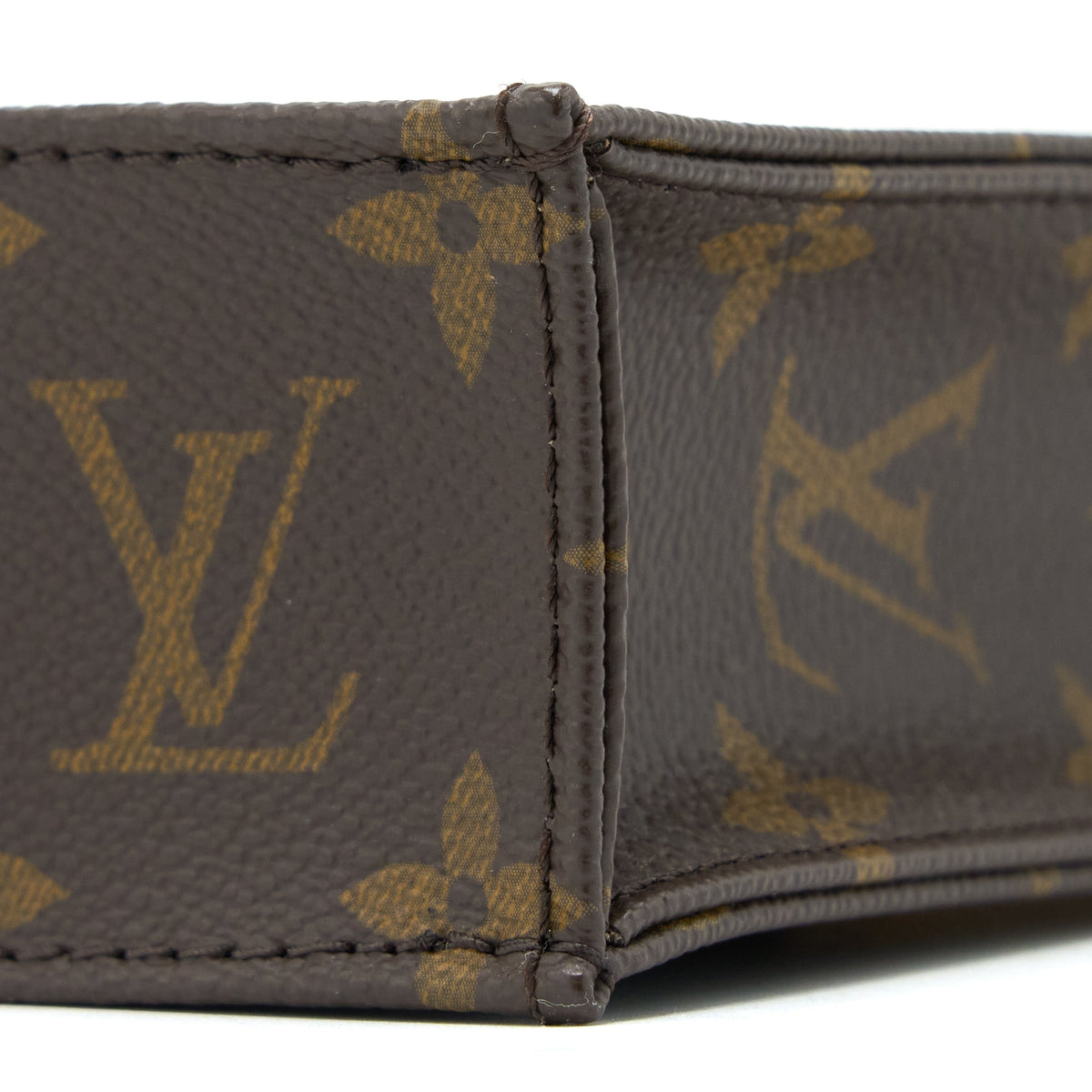 Louis Vuitton Petit Sac Plat Monogram Canvas GHW (New version)