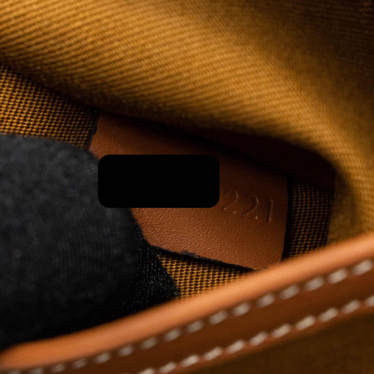 Celine Small Boston Bag Triomphe Canvas/Calfskin Tan GHW