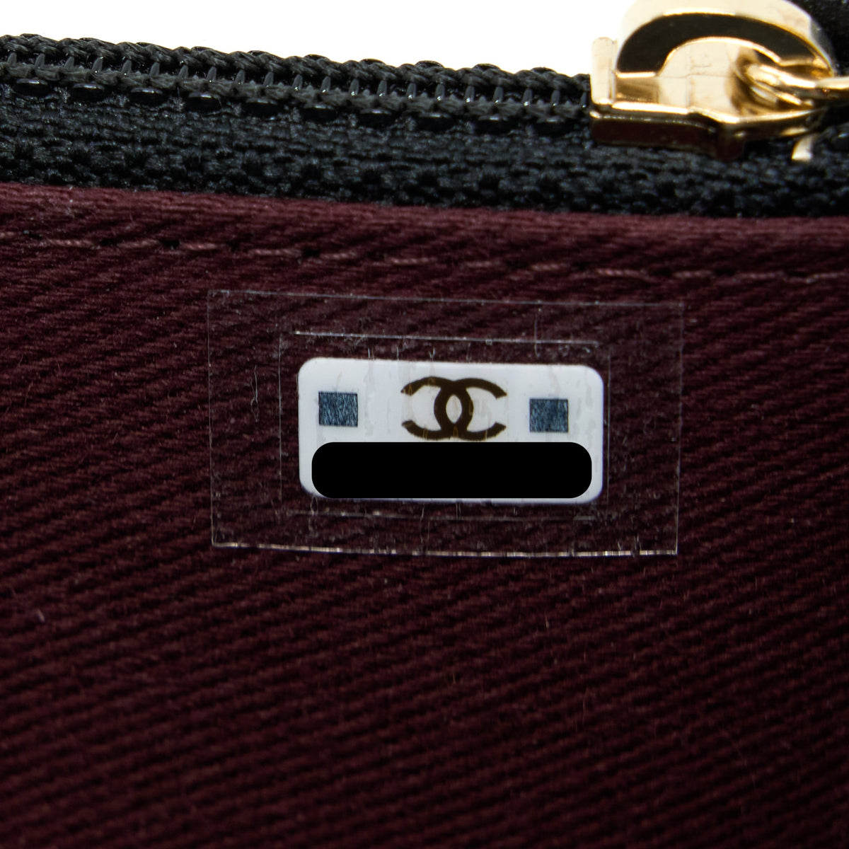 Chanel Mini Business Affinity Caviar Black LGHW (Microchip)