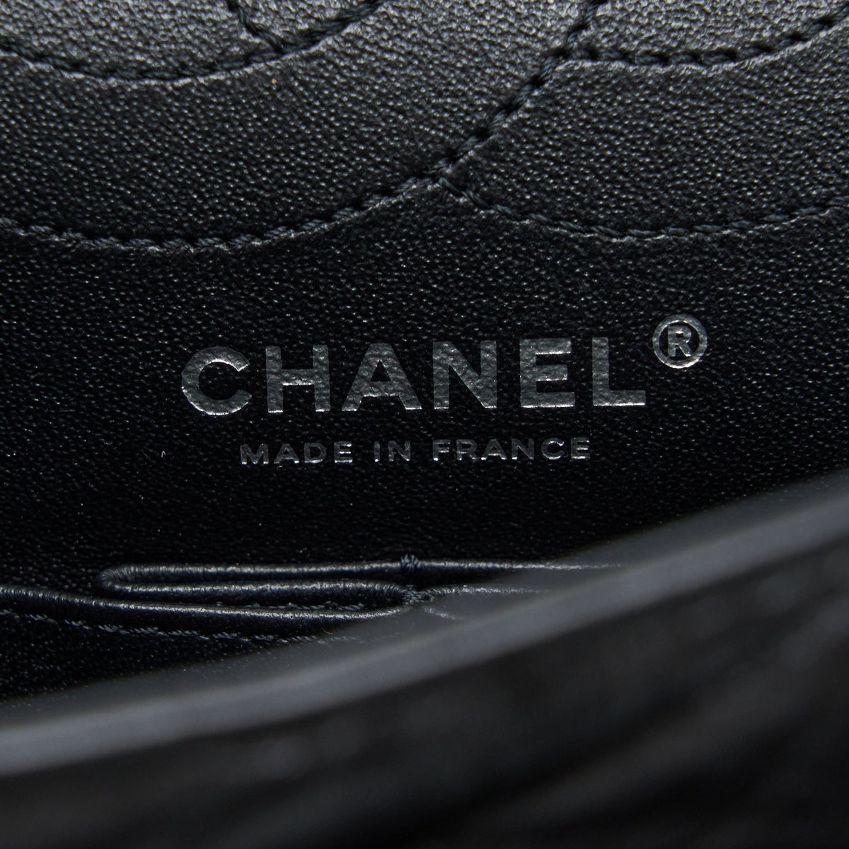 Chanel Small 2.55 Reissue Flap Bag Aged Calfskin So Black with Black Hardware (Microchip)