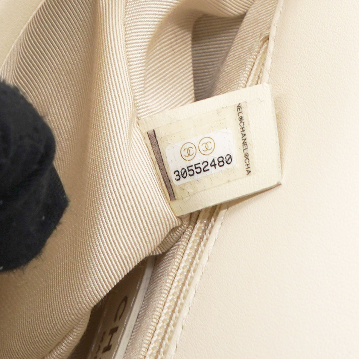 Chanel Quilted White Flap Bag