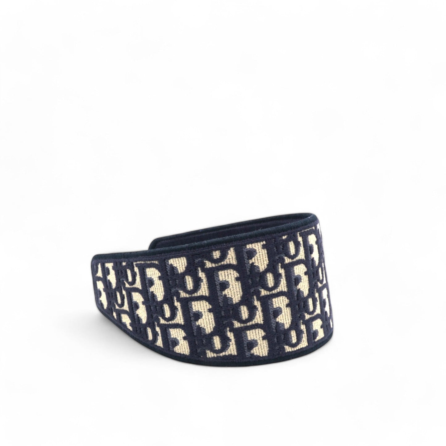 Dior Oblique Headband Blue