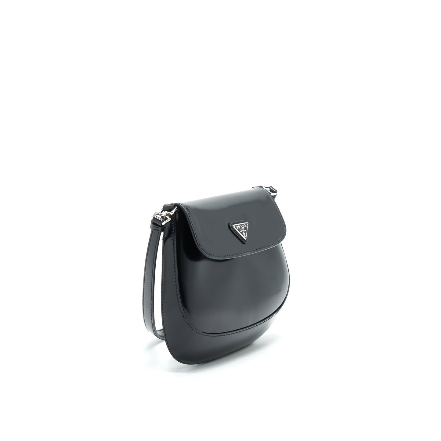 PRADA Cleo Shoulder Bag Black SHW