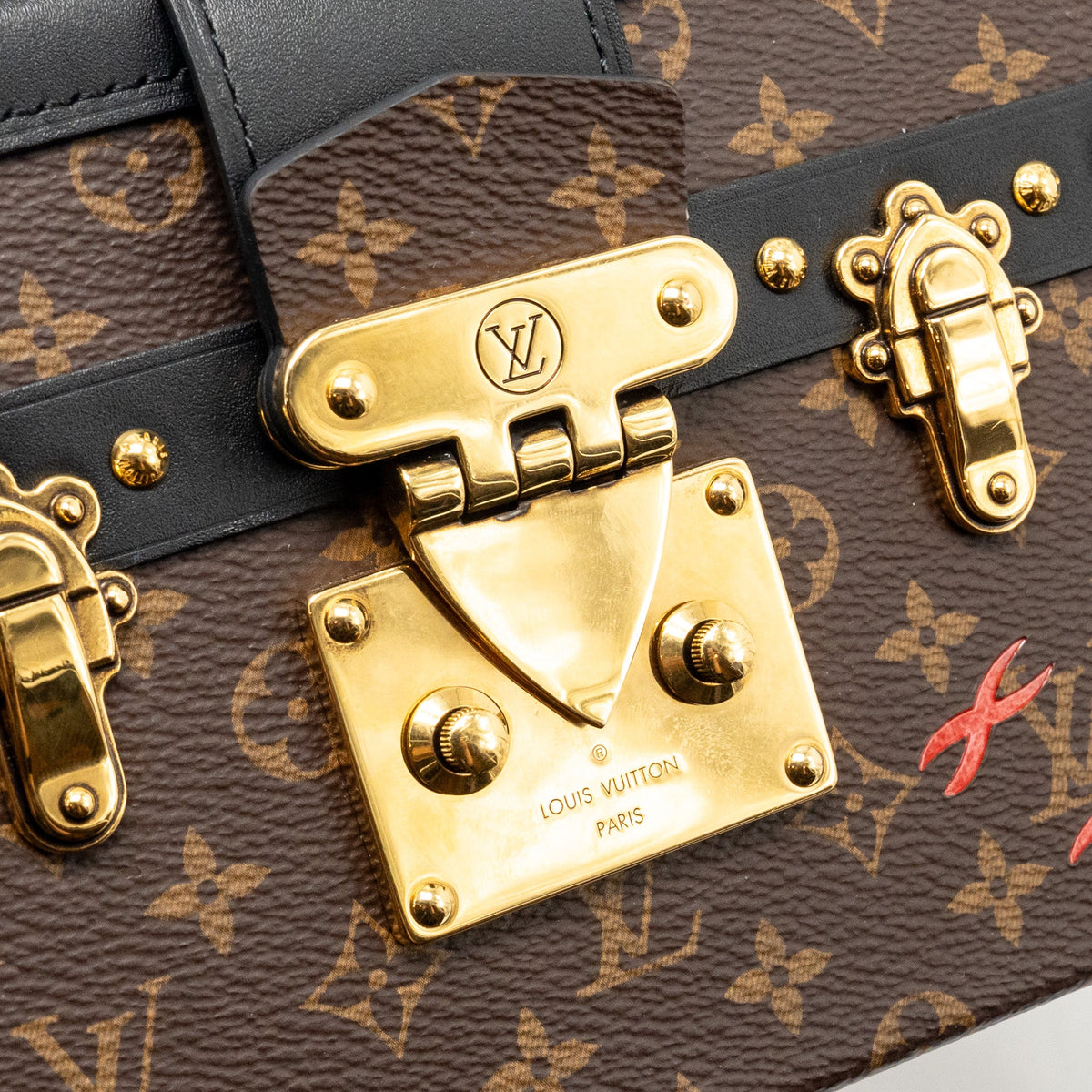 Louis Vuitton Petit Malle monogram canvas GHW
