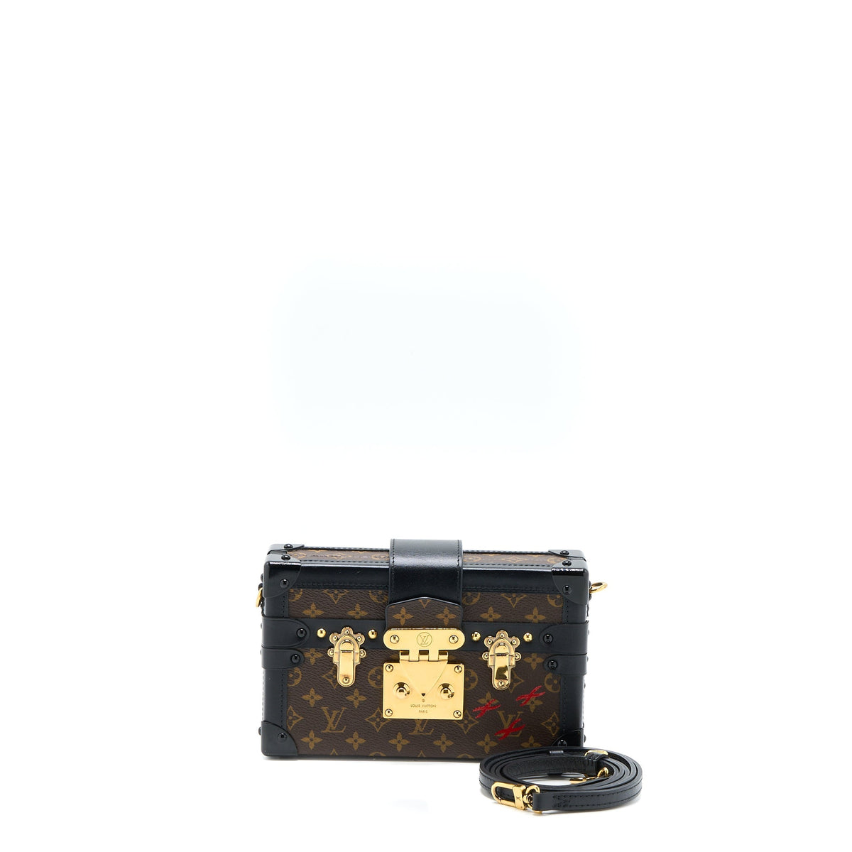 Louis Vuitton Petit Malle Monogram Canvas GHW