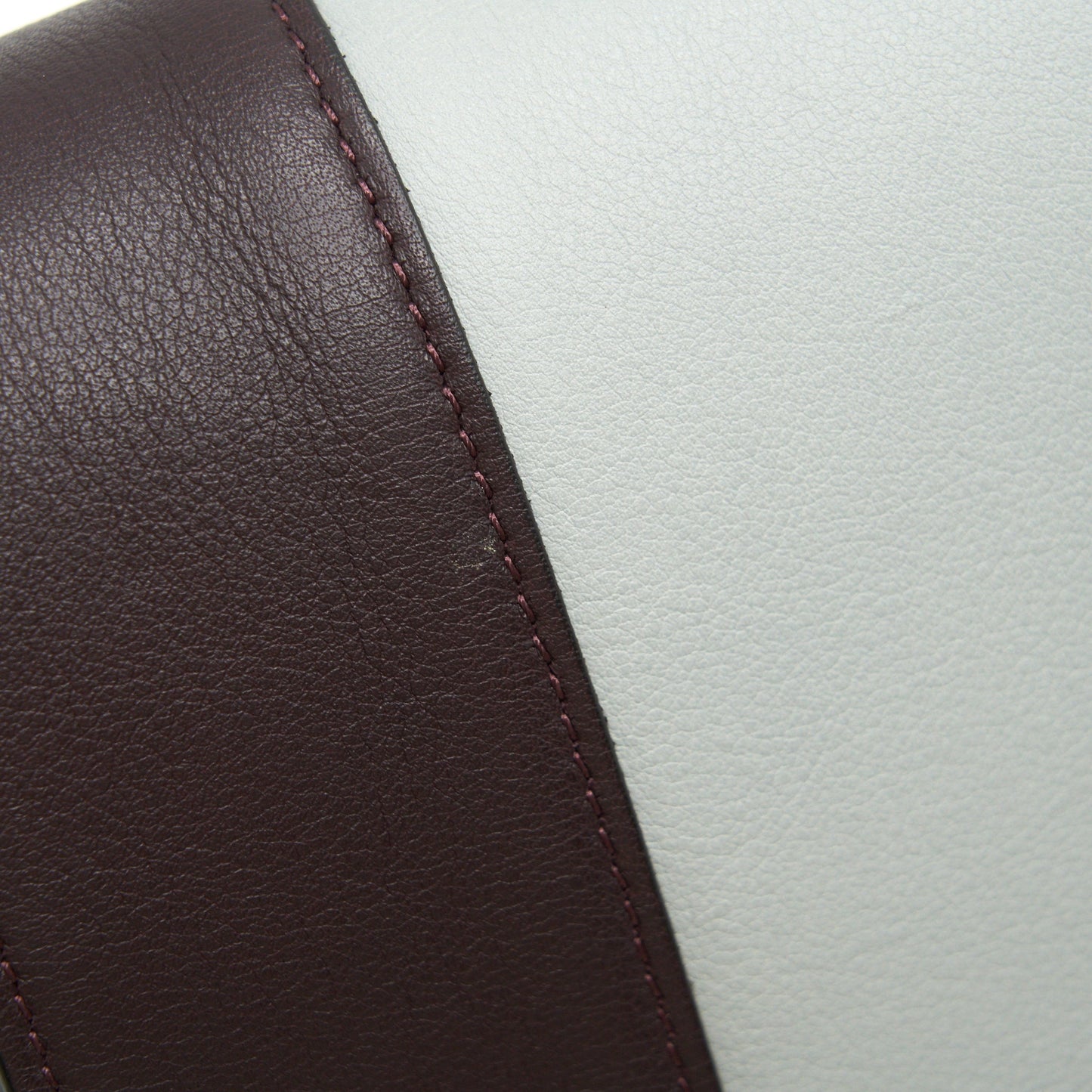 Celine Frame Shoulder Bag Grey/ Burgundy