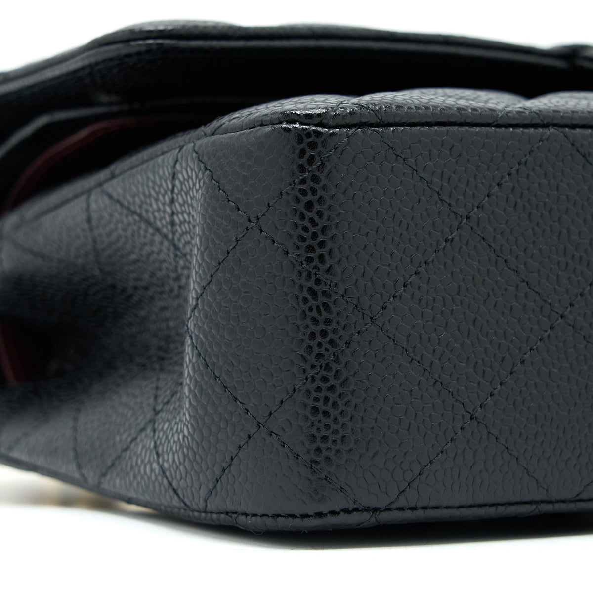 Chanel Medium Classic Double Flap Bag Caviar Black GHW (Microchip)