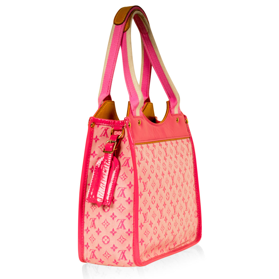 Vintage Shoulder Bag - Monogram Denim