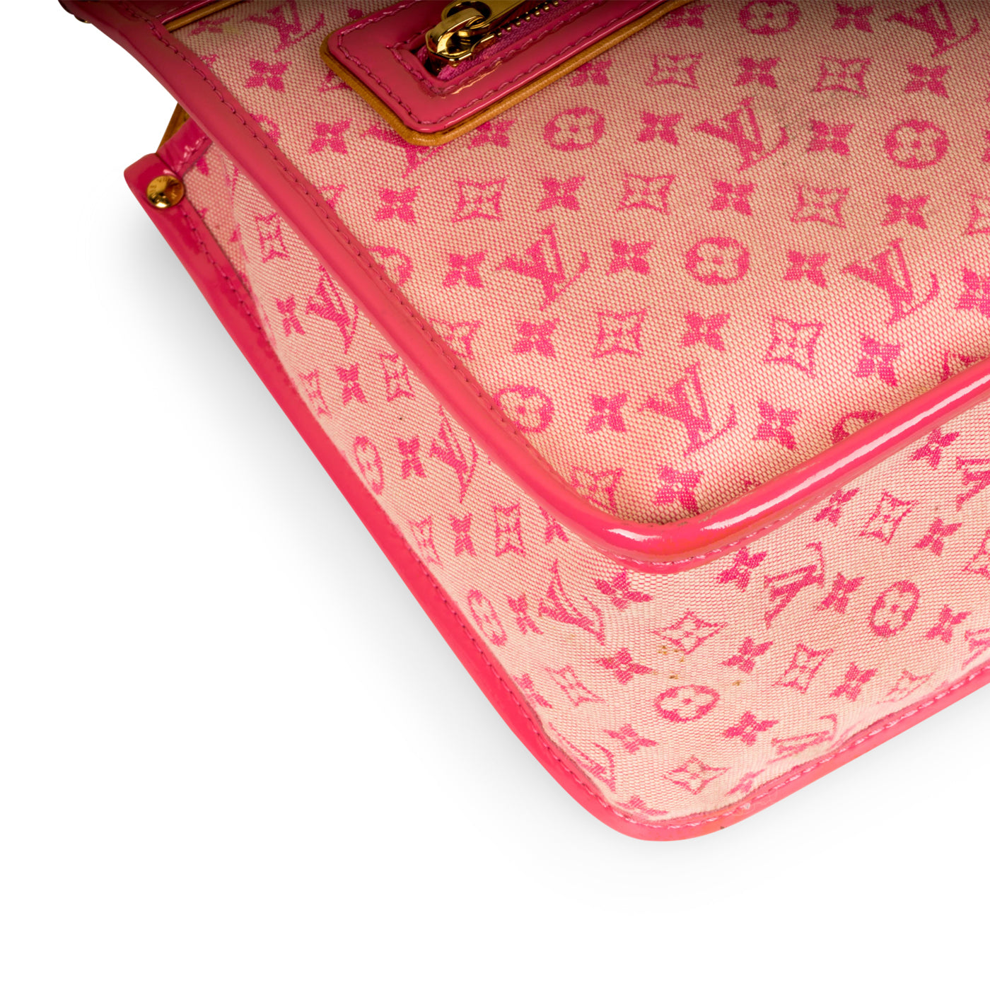 Vintage Shoulder Bag - Monogram Denim