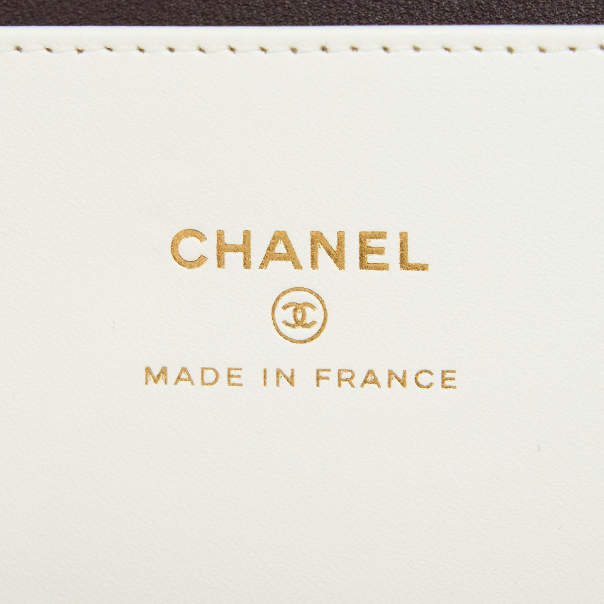 Chanel Quilted Clutch Bag Lambskin White LGHW