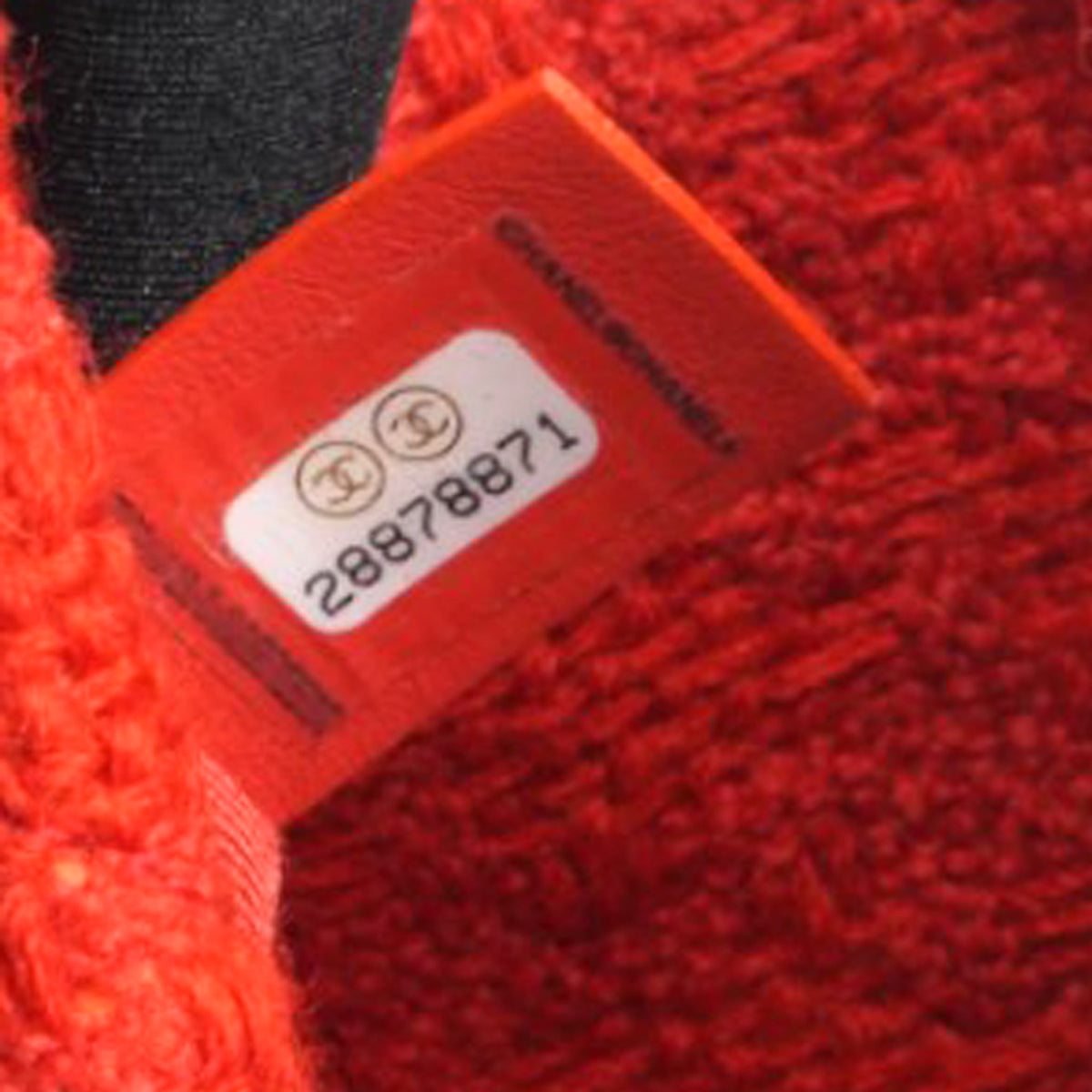 Chanel Tweed Quilted Chanel 19 Flap Red