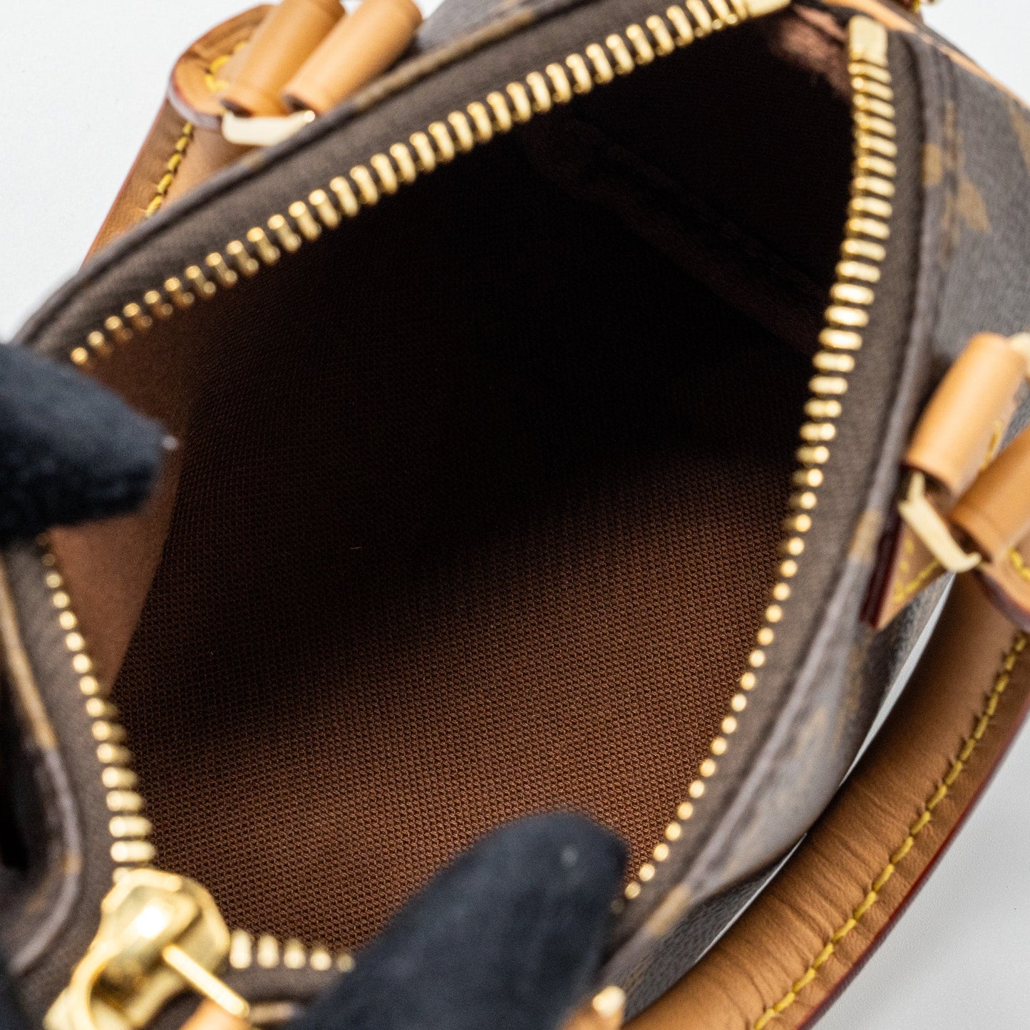 Louis Vuitton Nano Speedy Monogram Canvas GHW