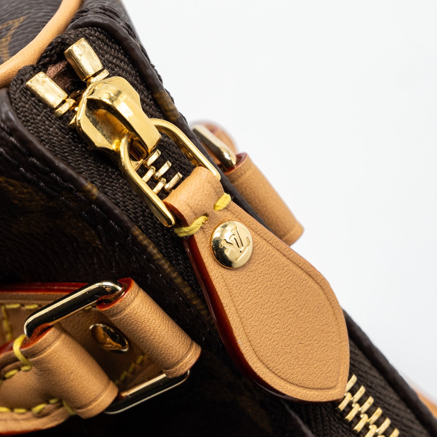 Louis Vuitton Nano Speedy Monogram Canvas GHW