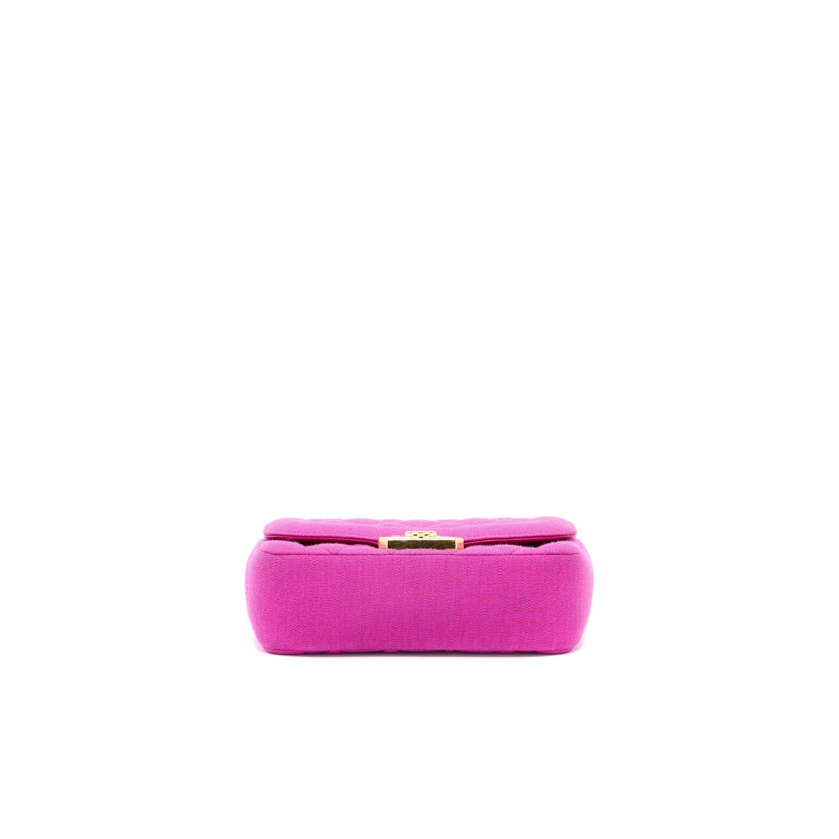 Chanel Seasonal Mini Flap Bag Fabric Pink LGHW