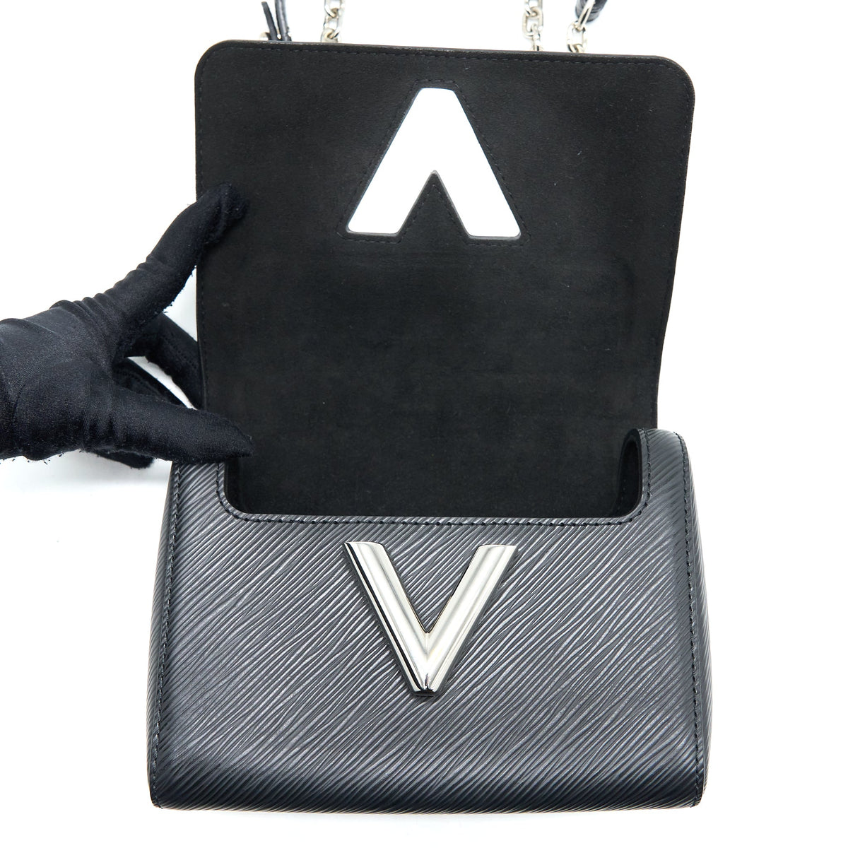 Louis Vuitton Twist PM EPI Black SHW