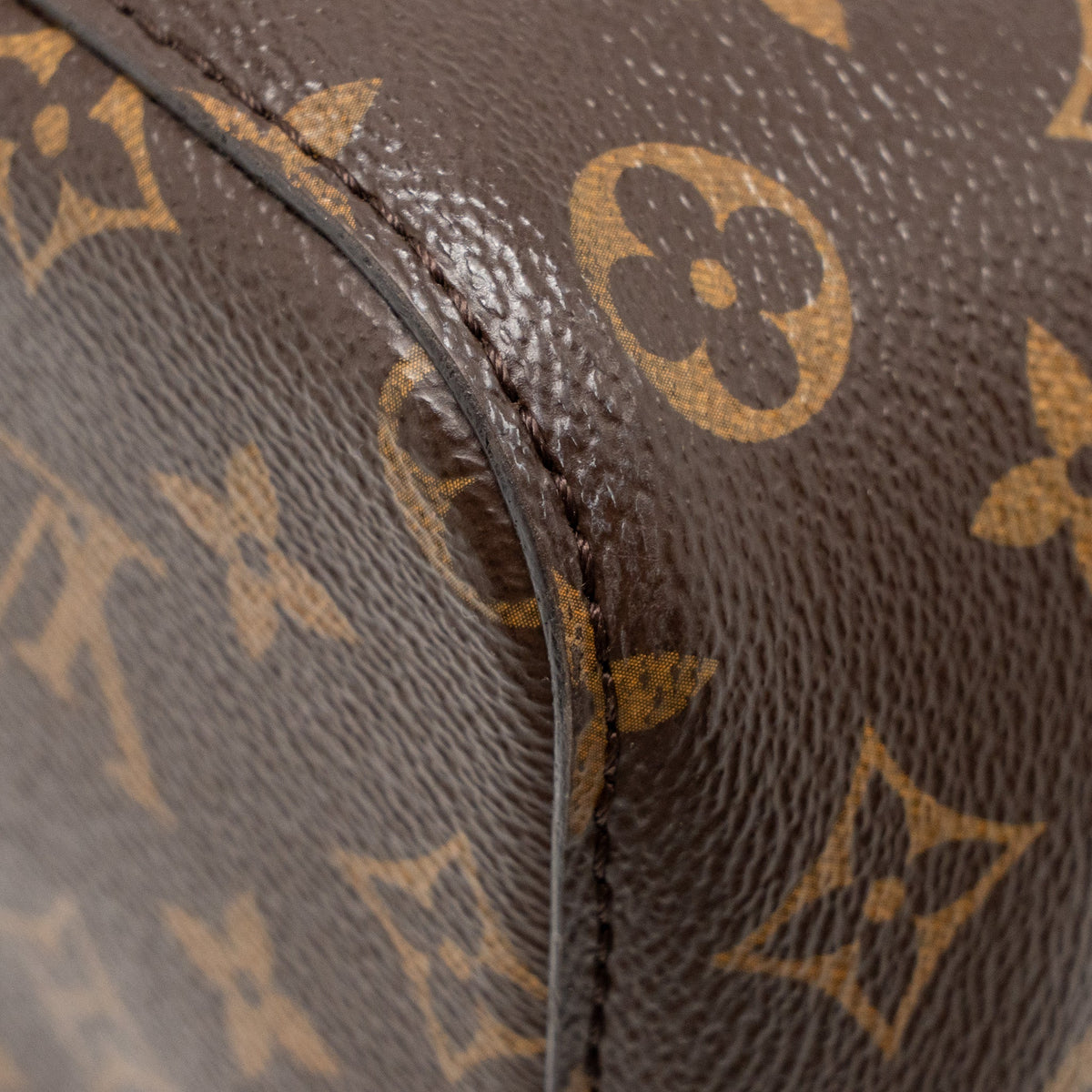LOUIS VUITTON Neo Noe Monogram Canvas Red GHW