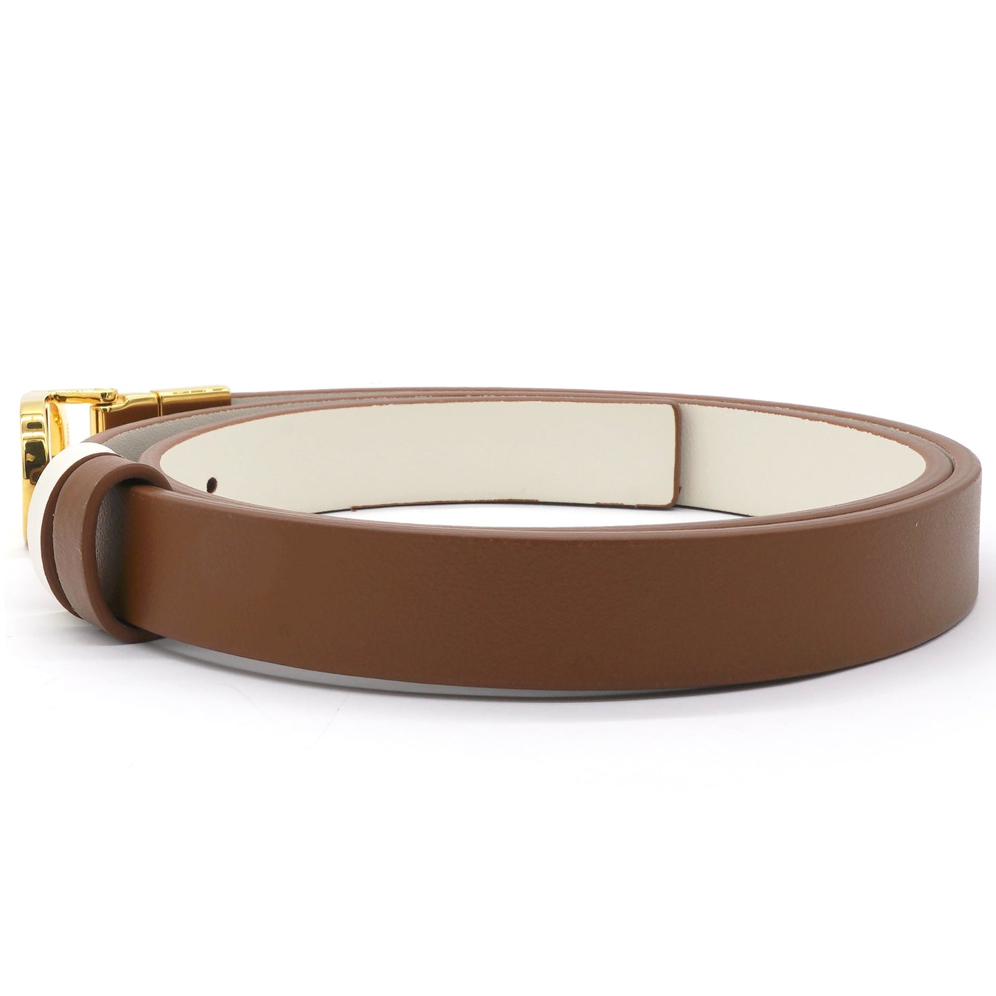 Dior Montaigne Reversible Belt Golden Saddle And Latte Smooth