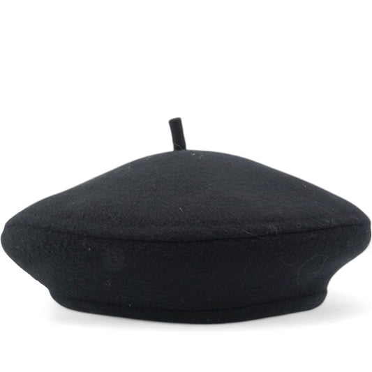 Dior Wool Oblique Reversible Chic Beret Black Size58
