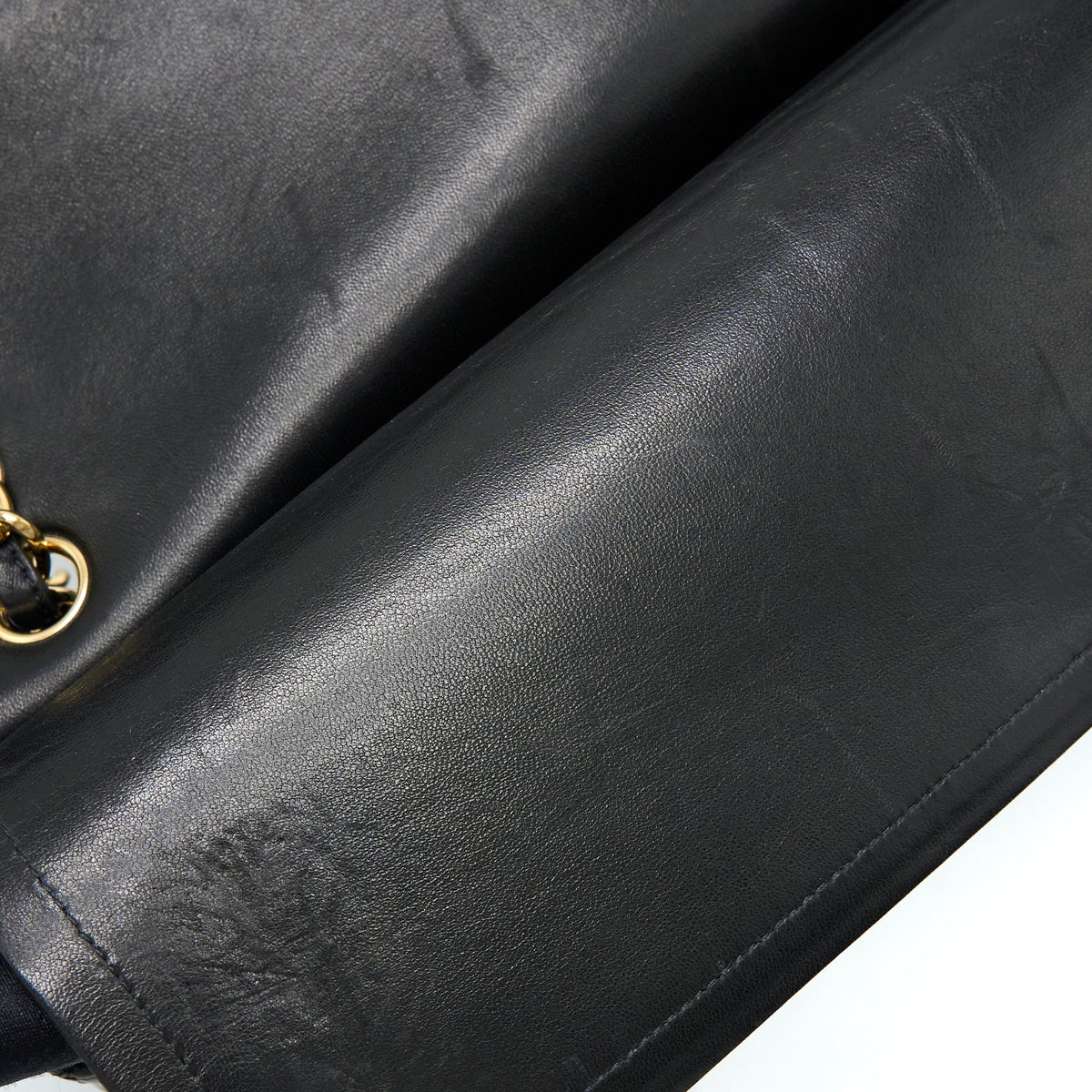 Chanel Maxi Classic Double Flap Bag Lambskin Black GHW