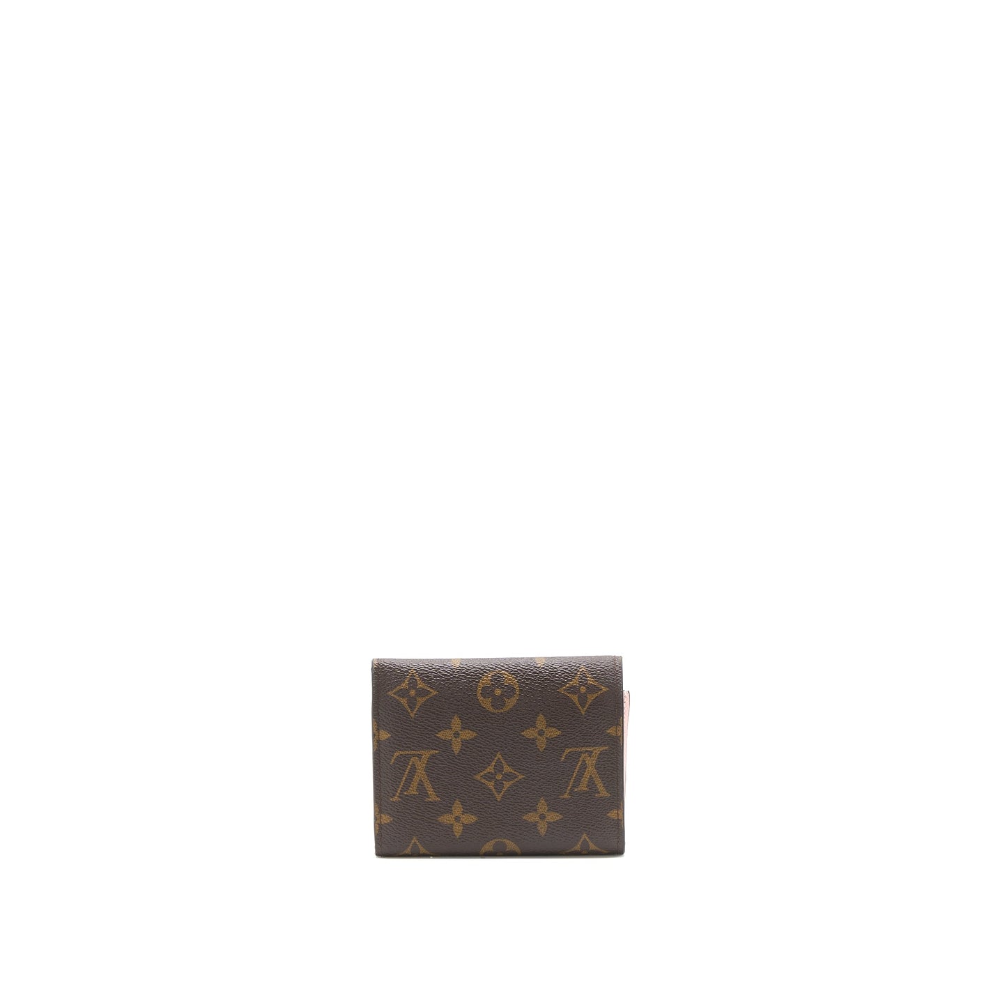 Louis Vuitton Victorine Wallet Monogram Canvas Rose Ballerine GHW