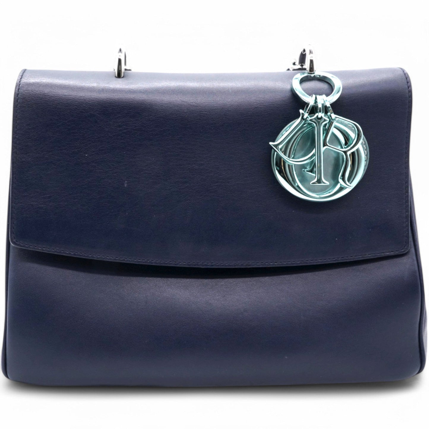 Dior Metallic Blue And Navy Leather Be Dior