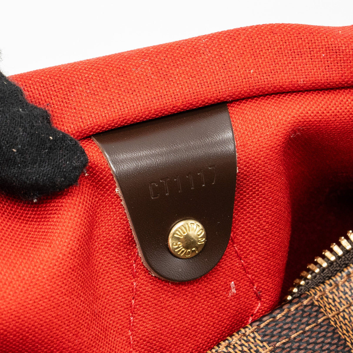 Louis Vuitton speedy bandouliere 30 damier Ebene GHW