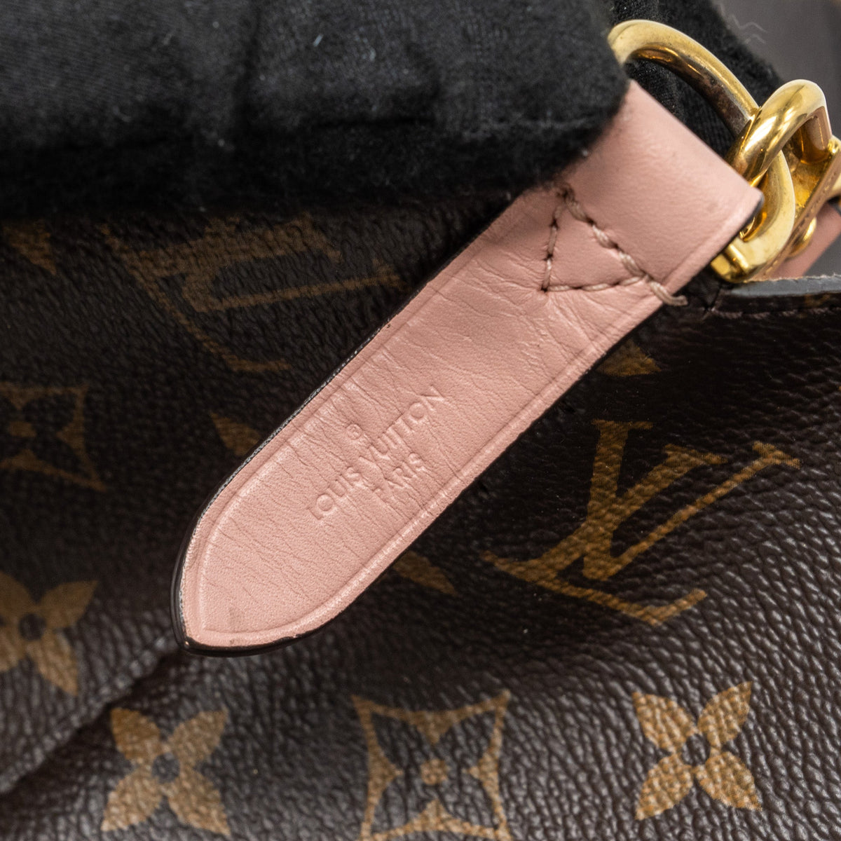 Louis Vuitton Neonoe monogram canvas / rose poudre GHW